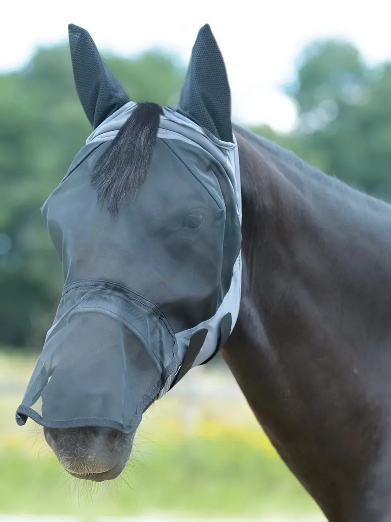 BUSSE Fly Mask FLY BUCKLER GAP PLUS