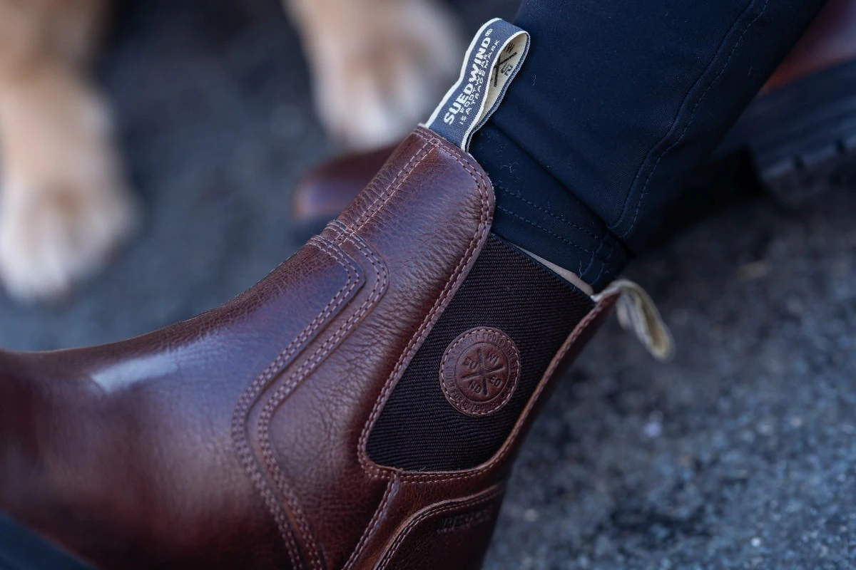 Winter Reitstiefelette AMARON CHELSEA WOOL wasserdicht
