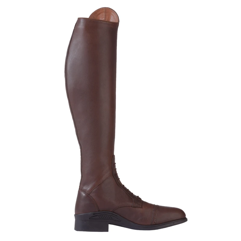 Leder Reitstiefel PROXIMO - geöltes Leder braun