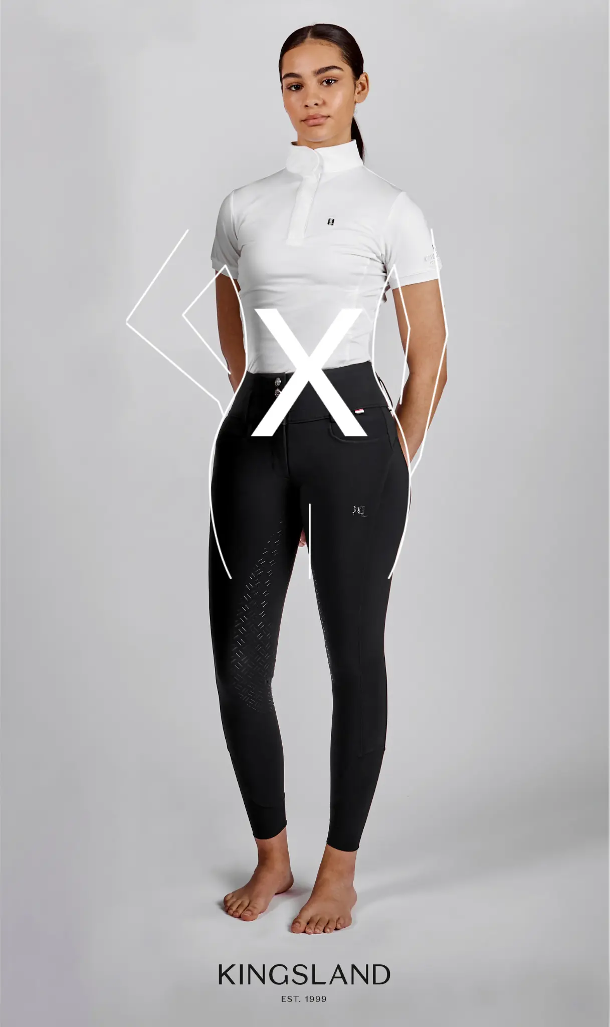 ingsland HAX Shape X – Reithose für Sanduhrfigur mit betonter Taille