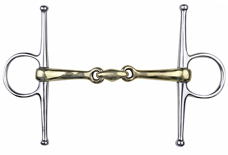 HKM Fulmer snaffle argentan 16 mm