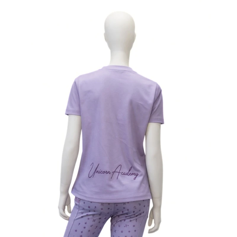 T-Shirt "Unicorn Academy" Glitzer