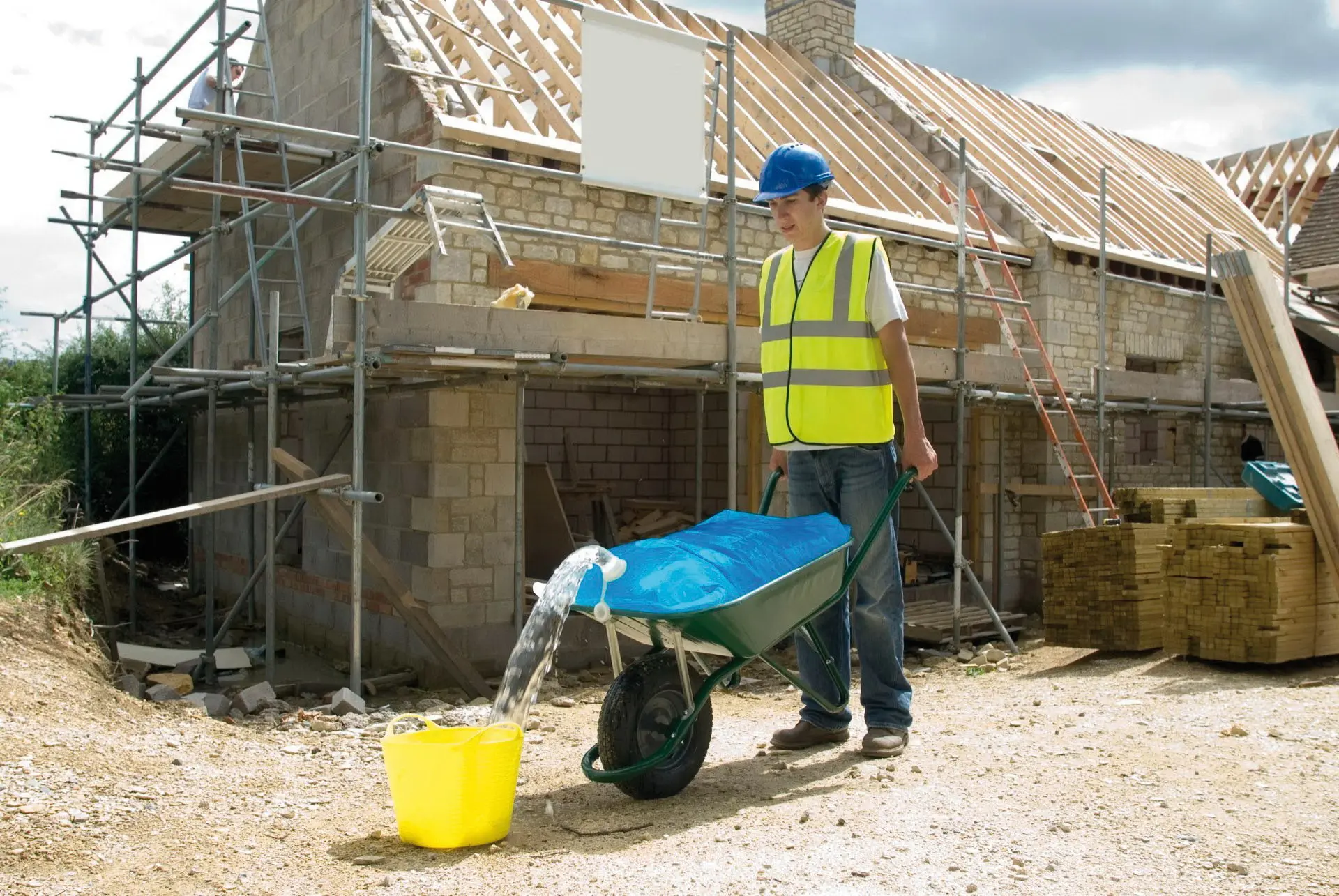 Water container H2GoBag 80 l, for wheelbarrow