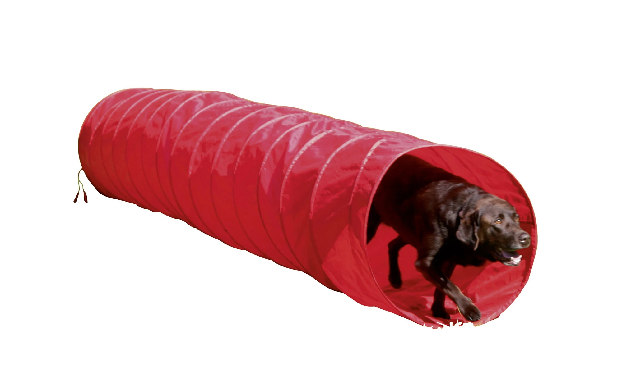 Agility Dog Tunnel, red, 5m, 60 cm