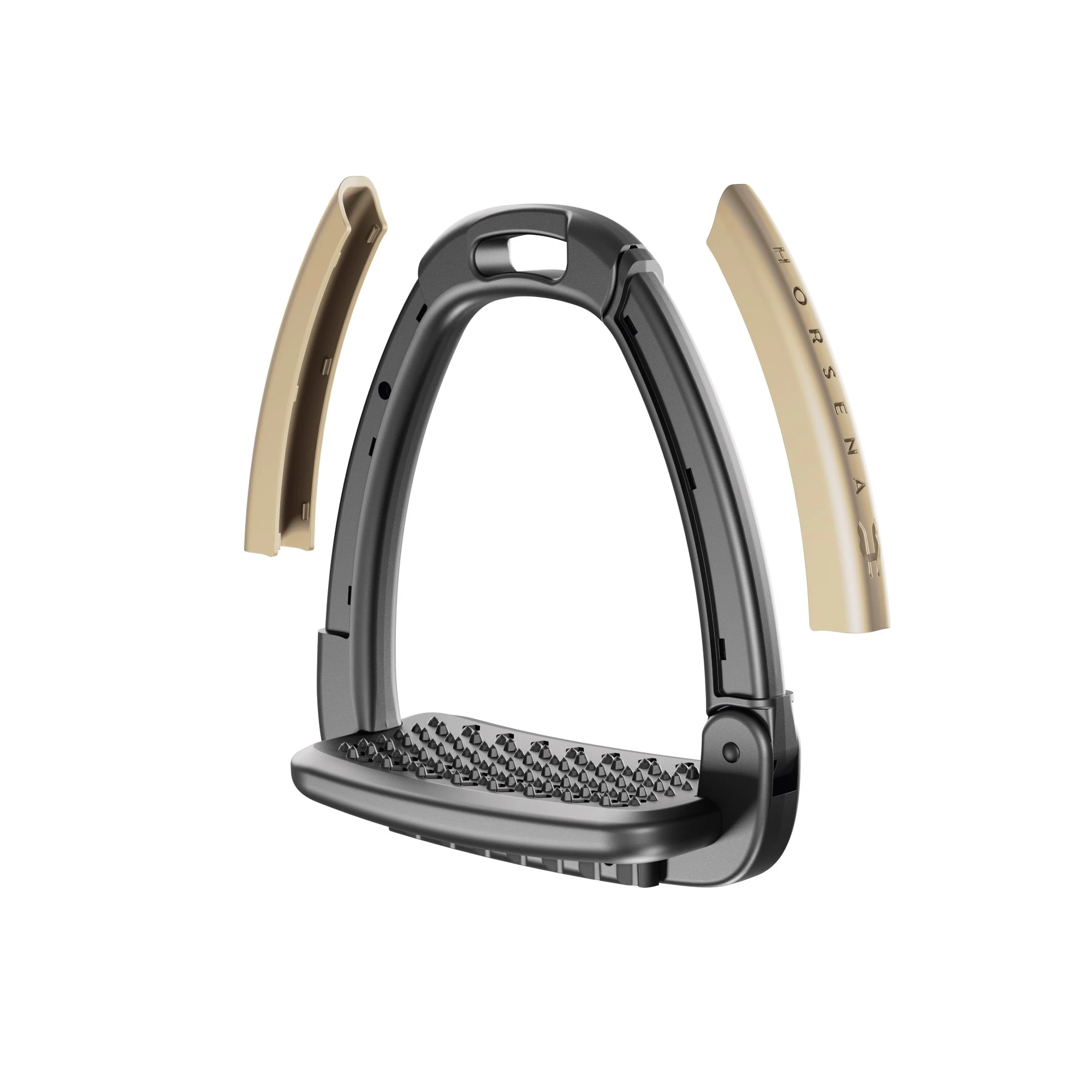 Horsena Side cover Stirrup POLY TECH, easy exchangeable, set of 4