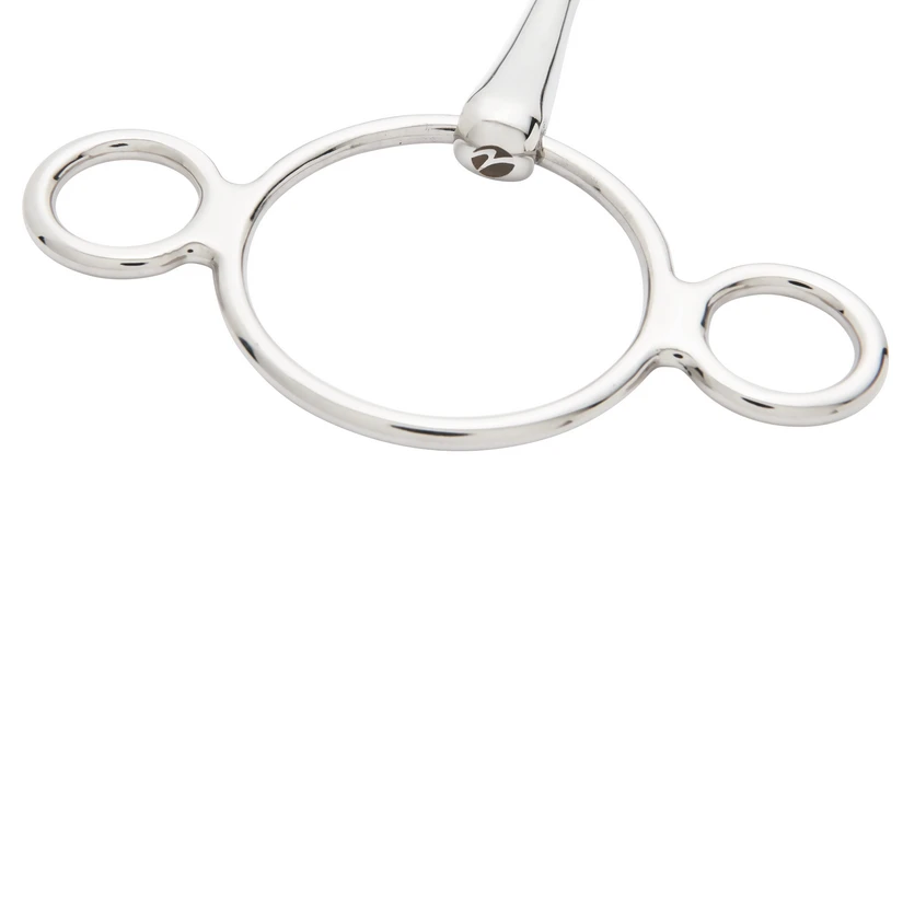 BUSSE 3-Ring-Snaffle Bit EDELSTAHL, 16 mm