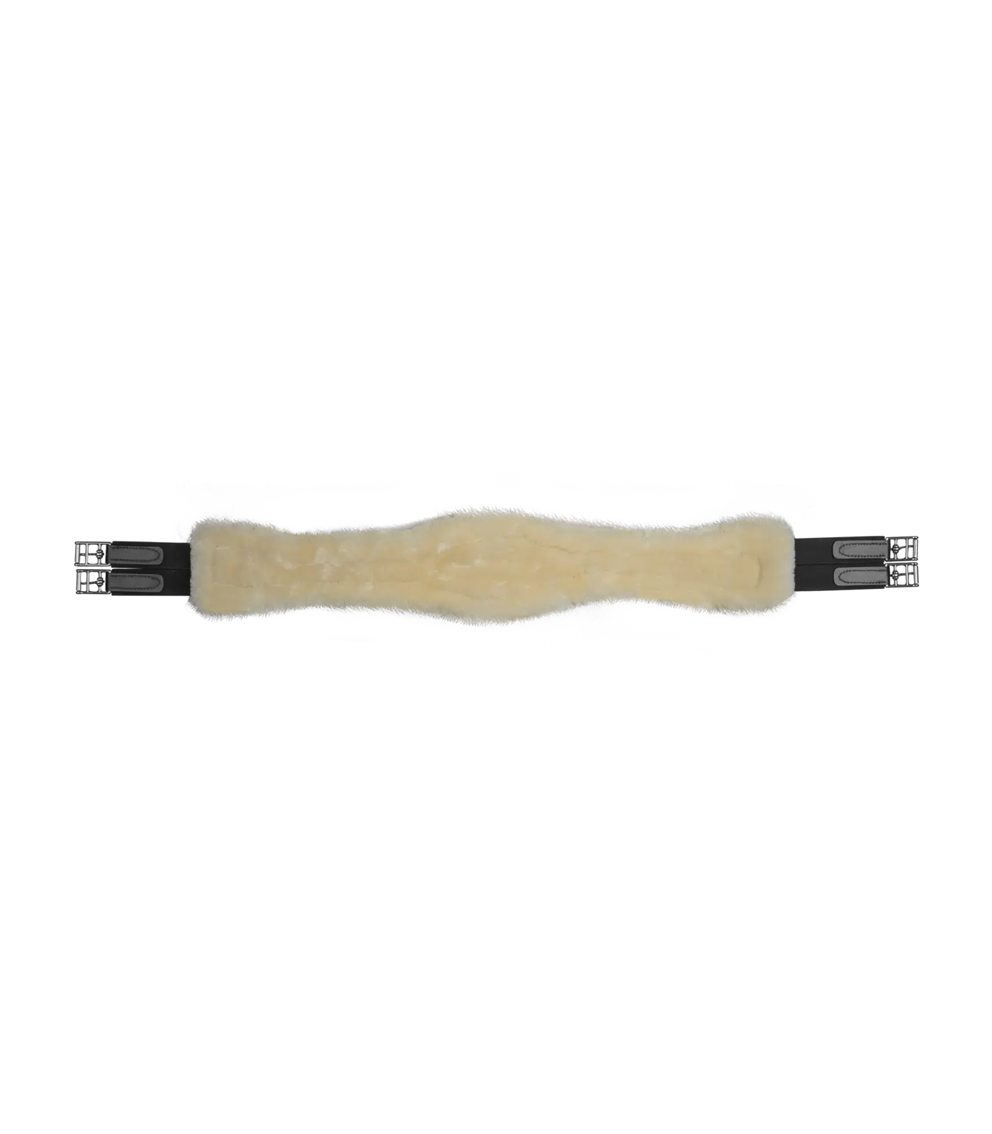 Waldhausen leather saddle girth with ECO Wool