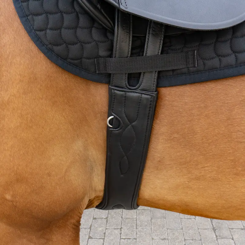 Ledersattelgurt „Soft Comfort“, ohne Elast