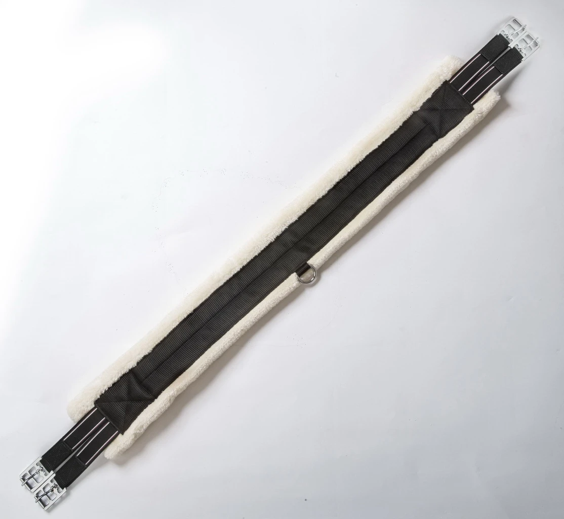 Nylon Langgurt mit Kunstfell Polster