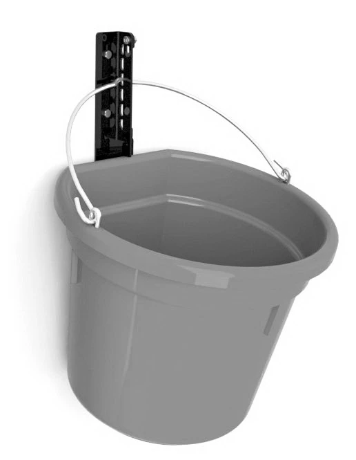 Safety wall bracket for FlatBack bucket