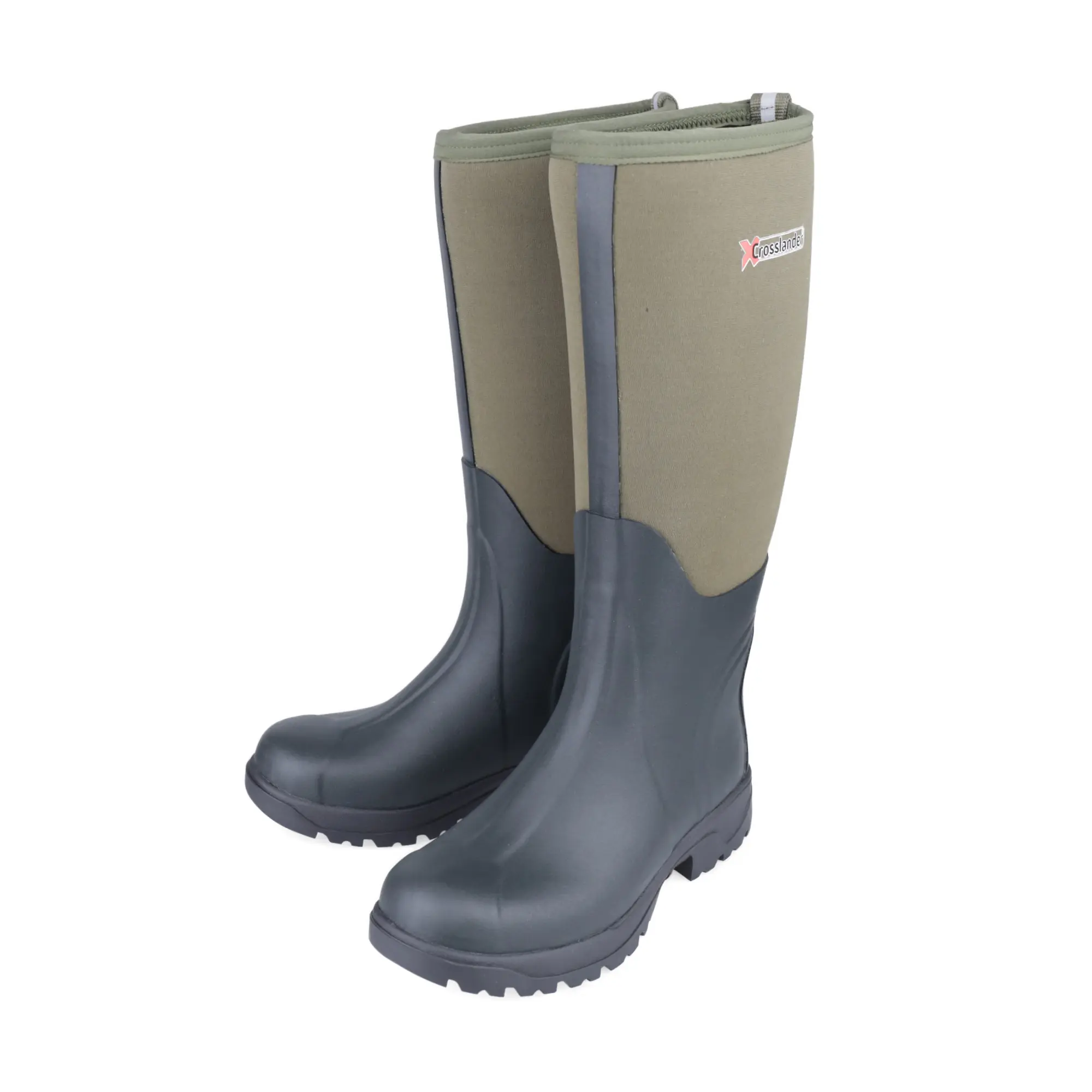Crosslander® Outdoor Boots 'Dolomiti 8.5", moss, lightweight, ext