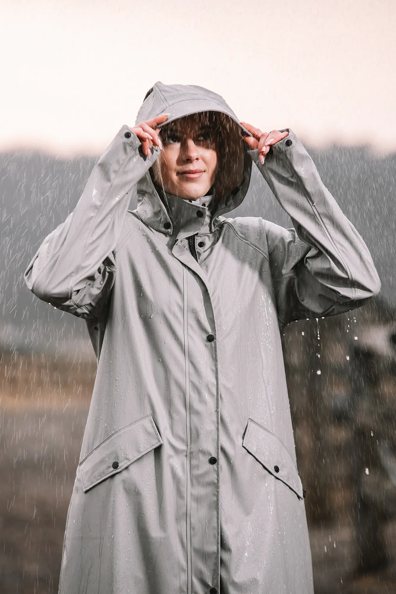 Damen Regenmantel MINDY