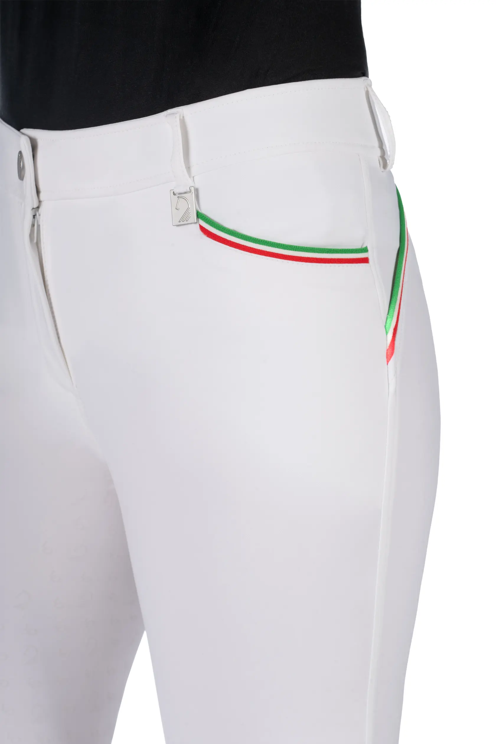 Damen Reithose LIVIGNO SPORTIVE Silikon-Vollbesatz
