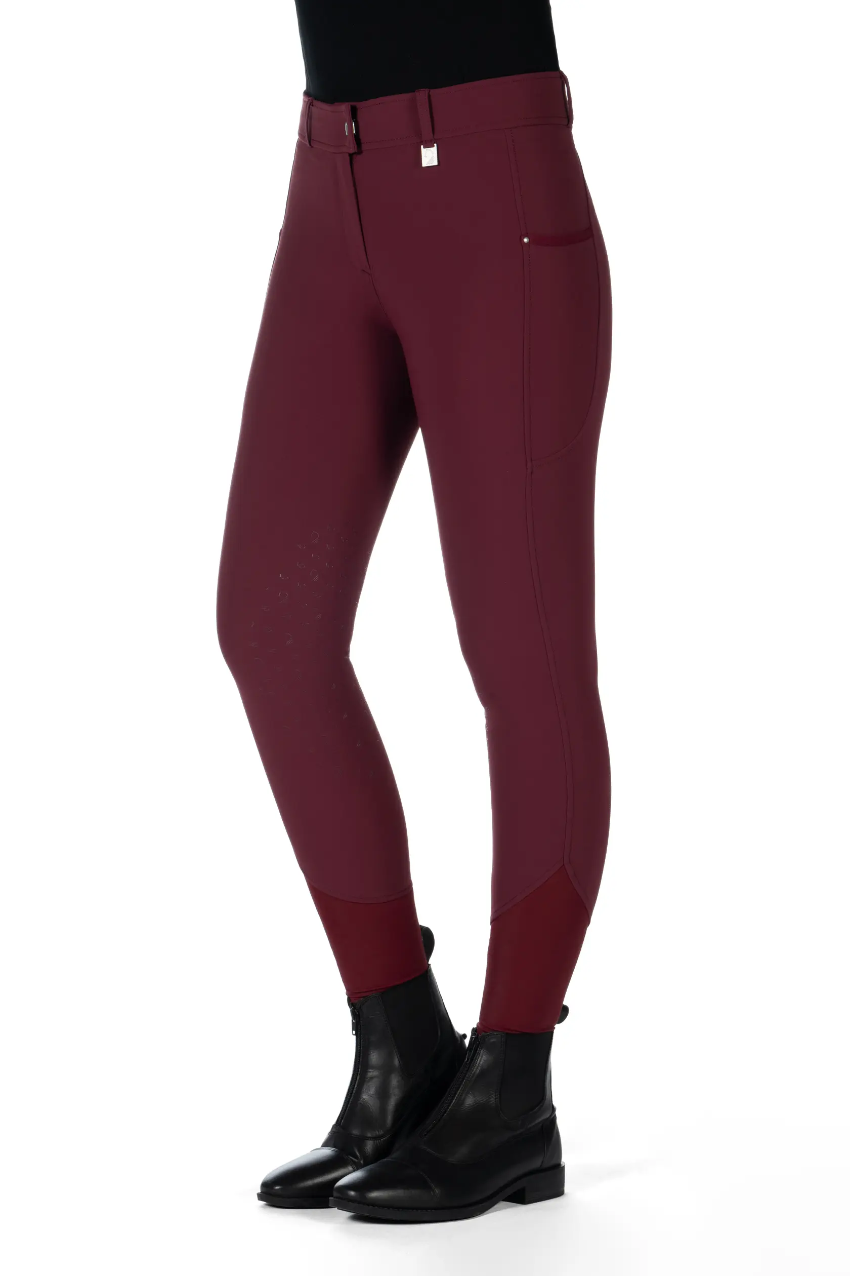 Damen Reithose LIVIGNO Silikon-Kniebesatz