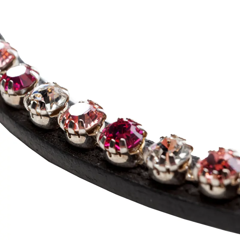Stirnband "Splendid", PII, schwarz, pink