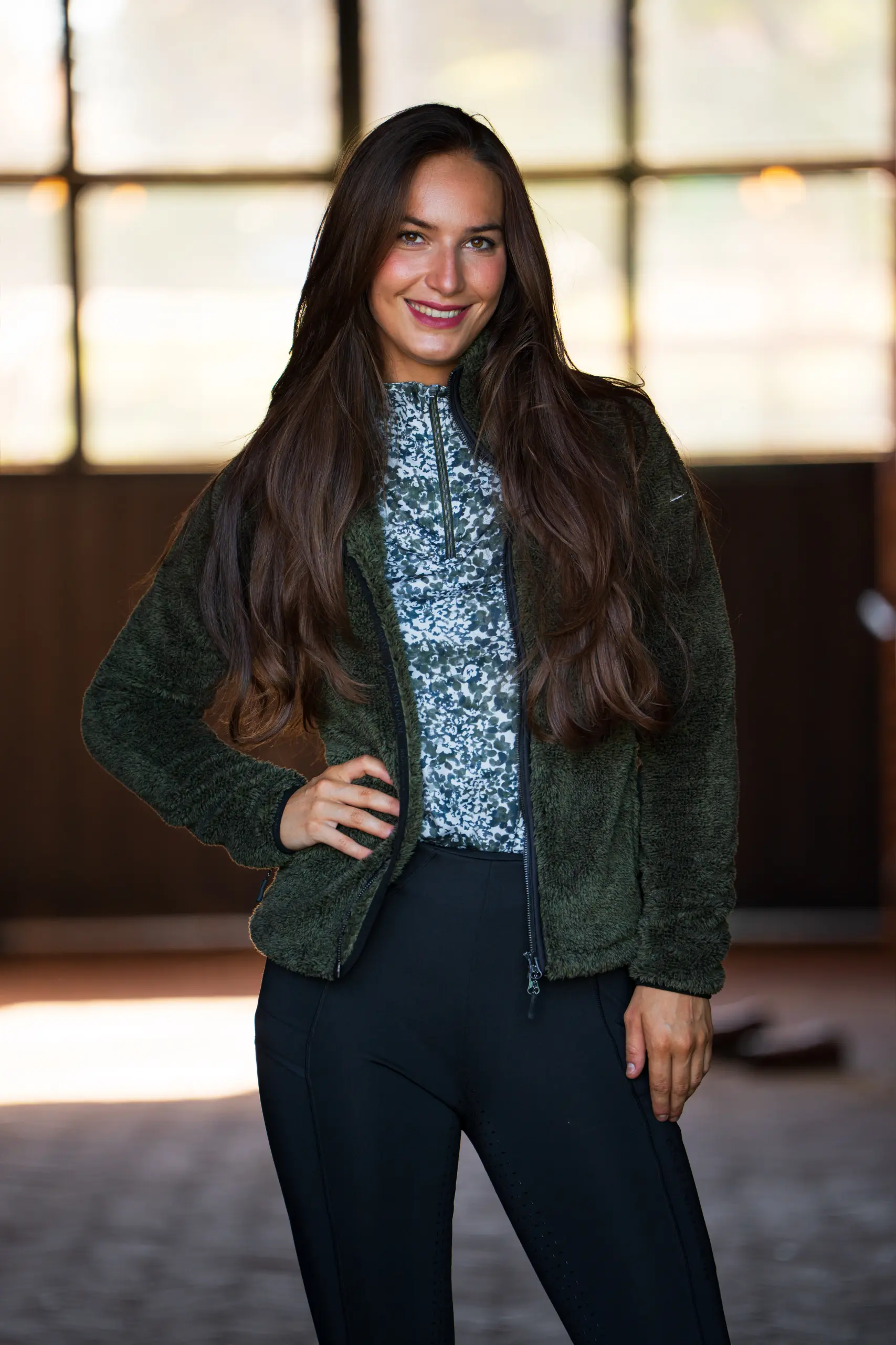 Damen Fleecejacke FLUFFY