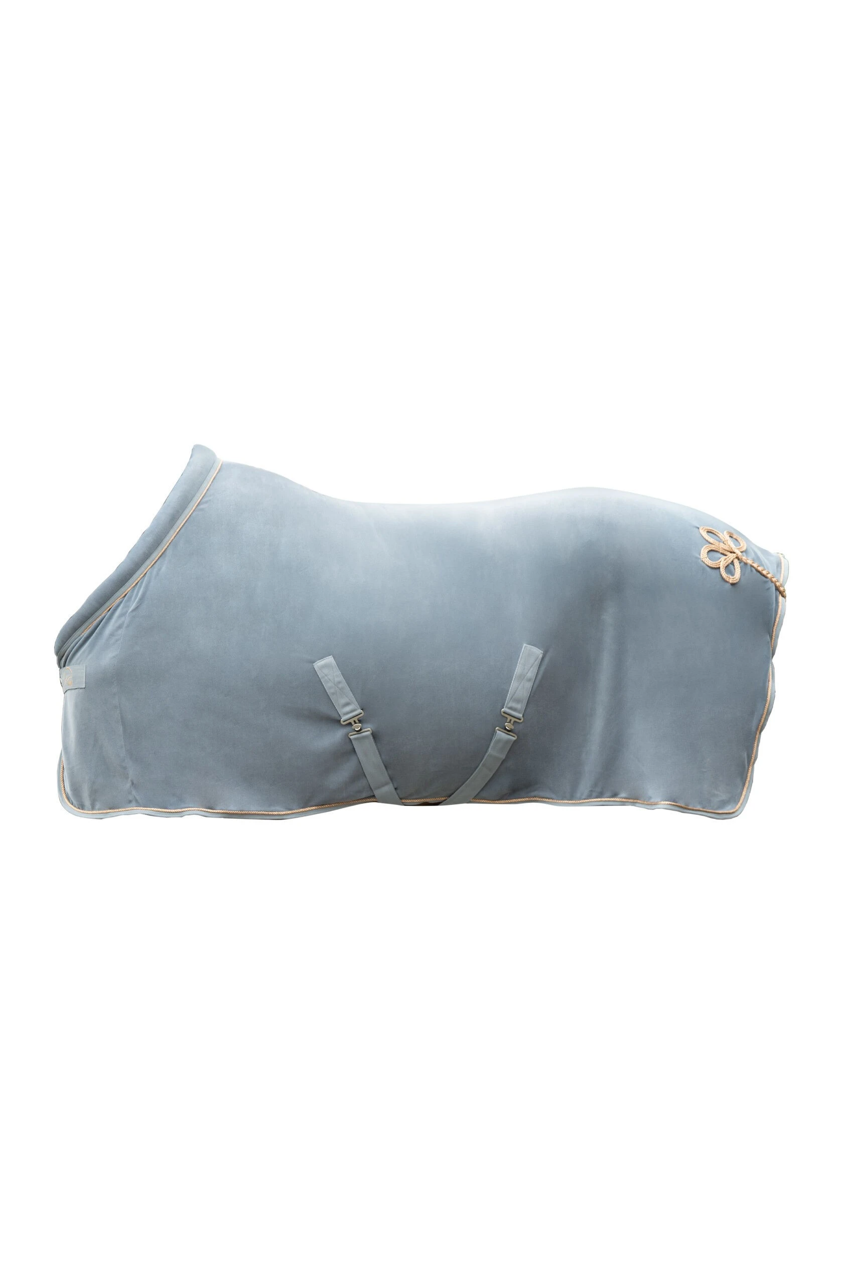 HKM Sports Abschwitzdecke ROSEGOLD GLAMOUR Style, 115 cm, grau/rosegold