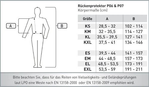 SWING Rückenprotektor P06 flexible, Erwachsene
