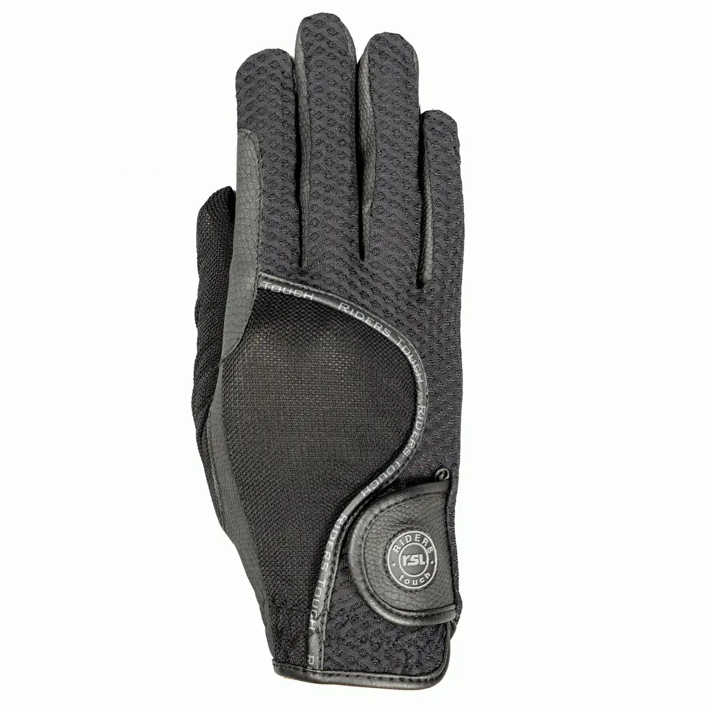 Reithandschuhe LONDON aus Serino u. Mesh-Material