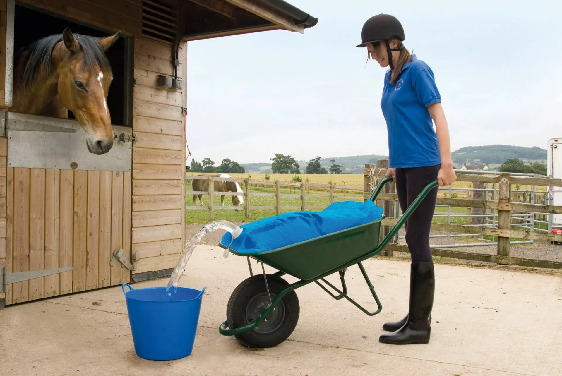 Water container H2GoBag 80 l, for wheelbarrow
