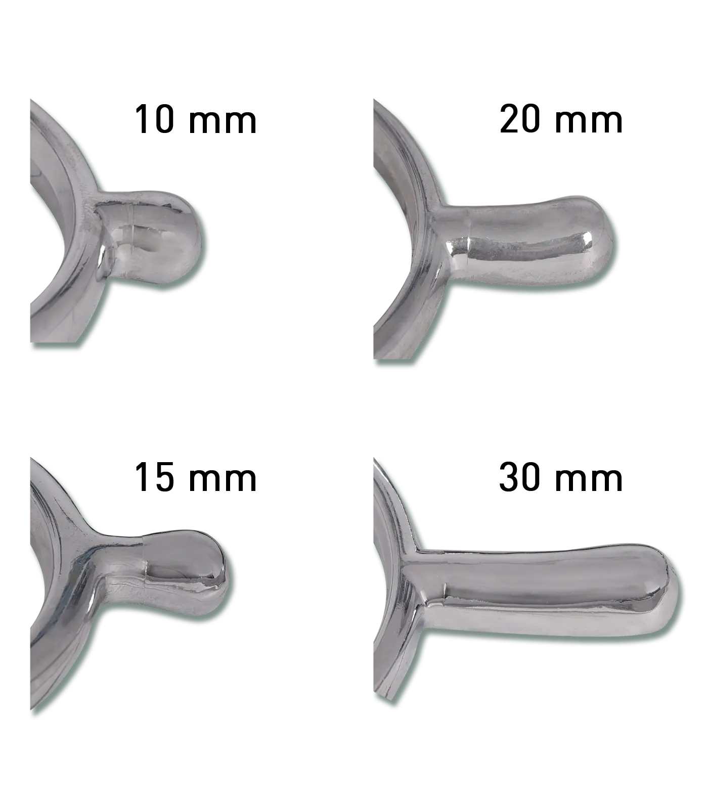 Crystal spur set, for ladies