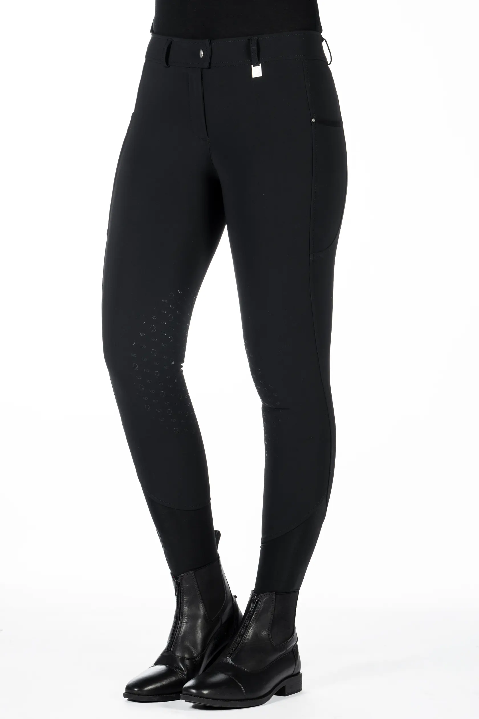 Damen Reithose LIVIGNO Silikon-Kniebesatz