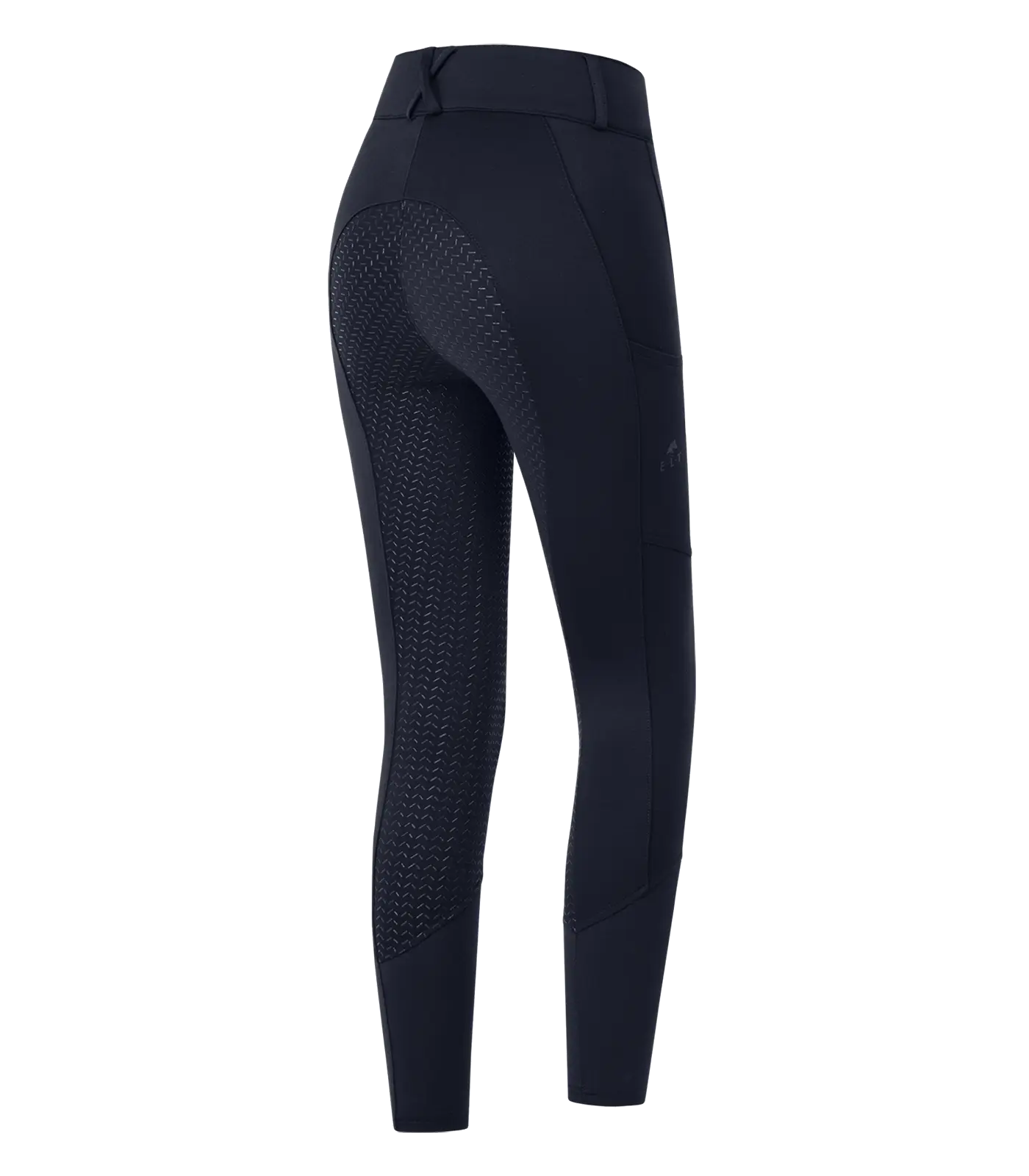 Damen Reithose Essential High Waist Silikon