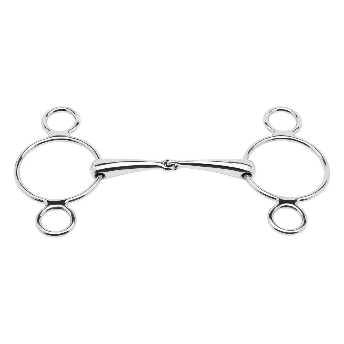 BUSSE 3-Ring-Snaffle Bit EDELSTAHL, 16 mm