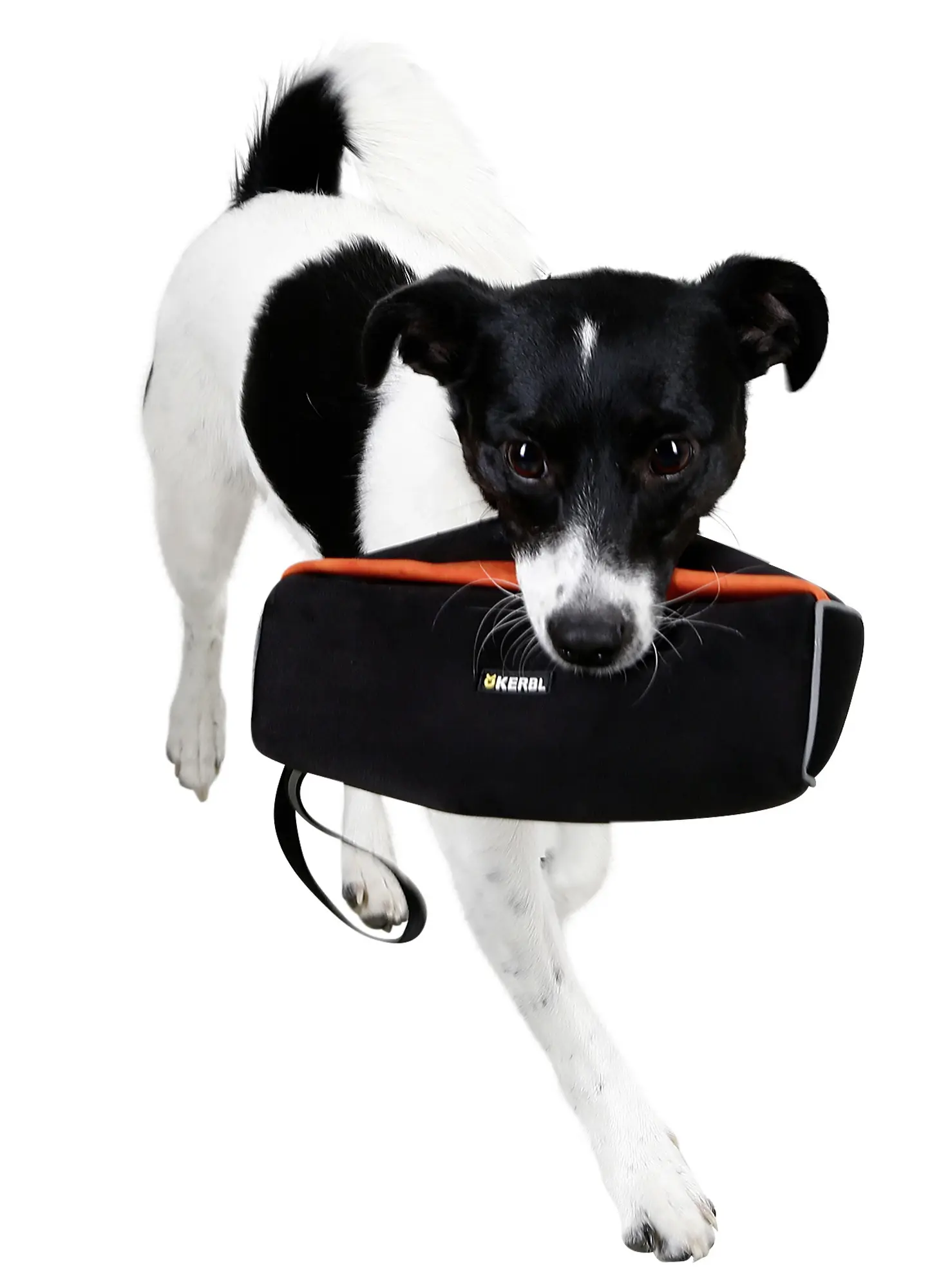 Training dummy, 23x7cm, black/orange, reflective