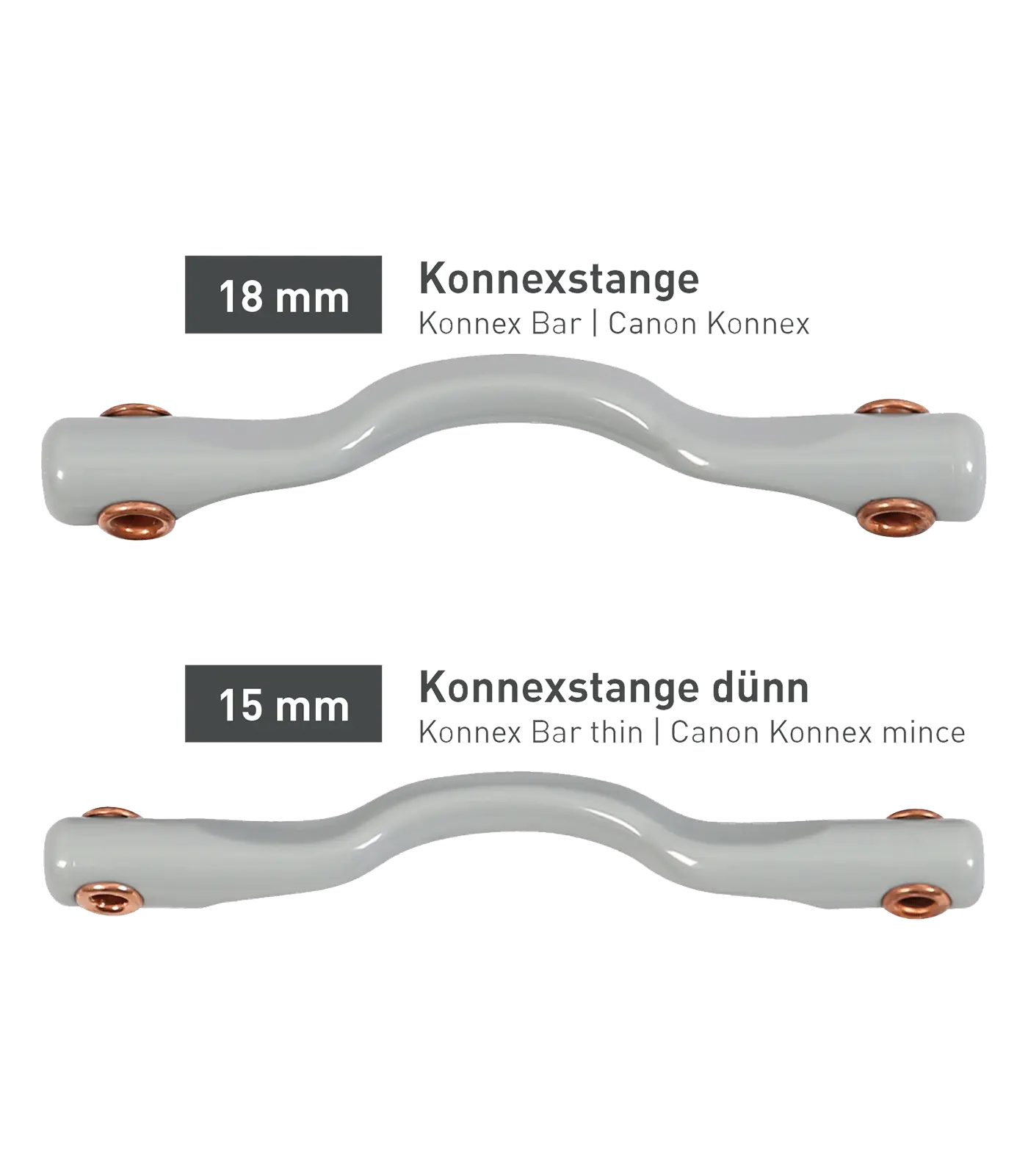 beris Olivenkopfgebiss, doppelt gebrochen