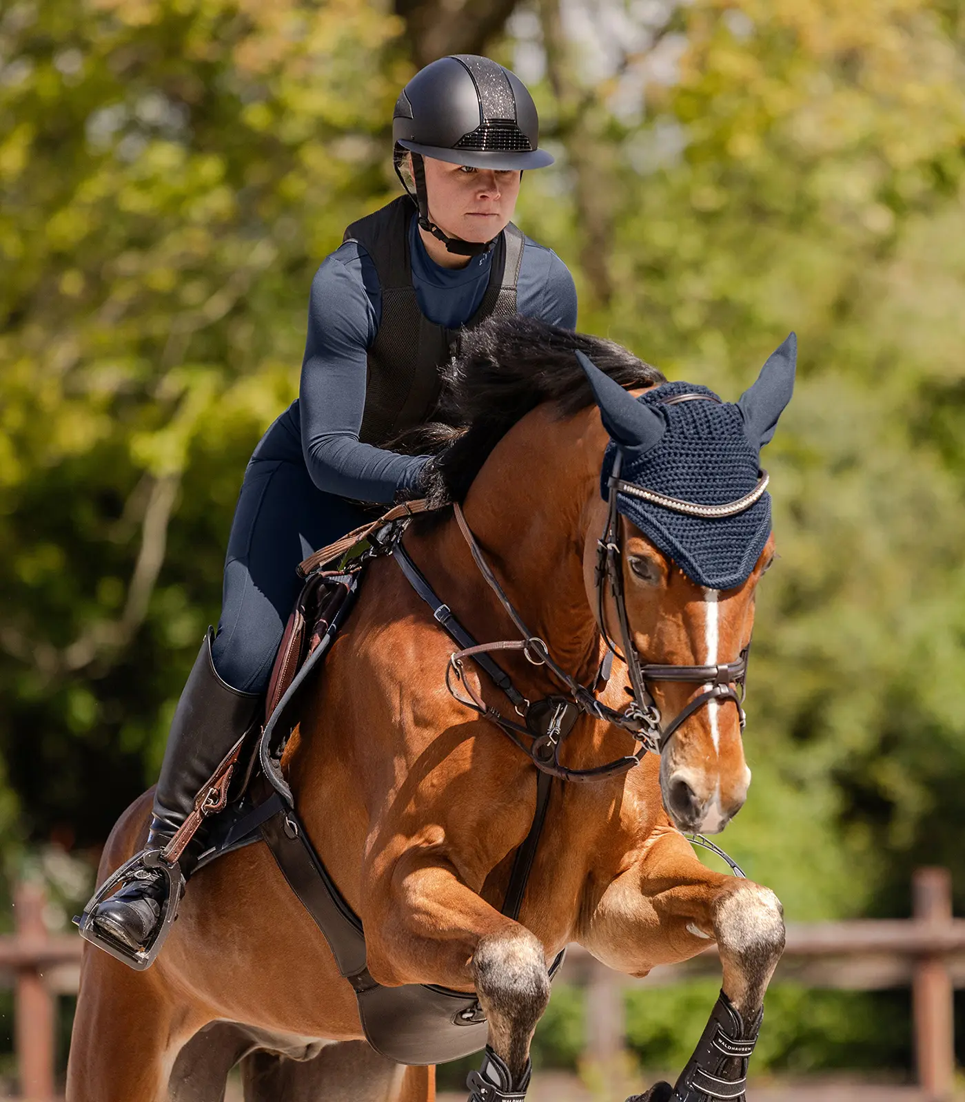 SWING H24 Lady shine riding helmet