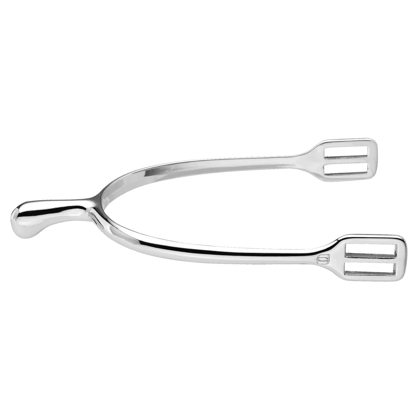 Spurs for ladies - Neverrust chrome plated, 30 mm ball-shaped