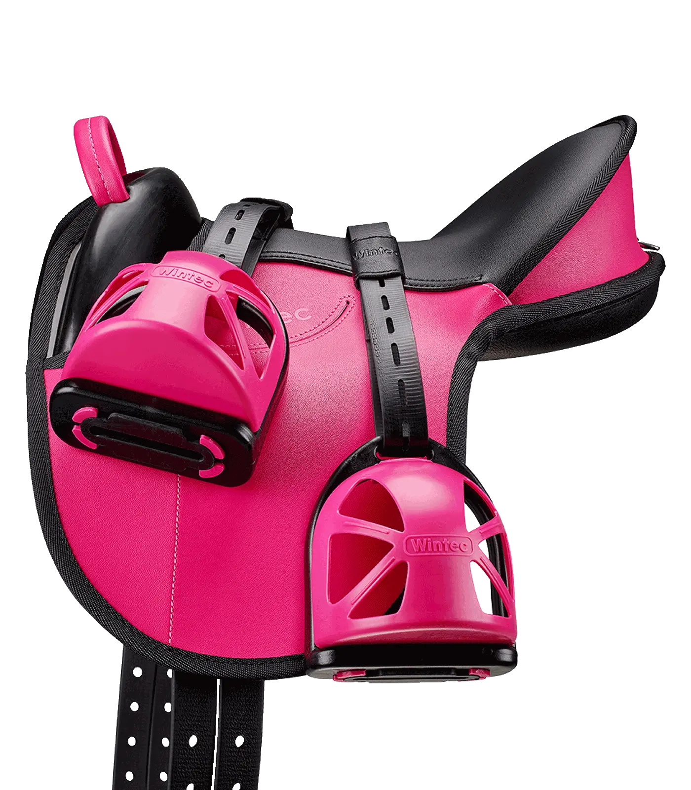 Wintec children"s riding pad set, pink