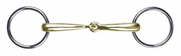 HKM Loose ring snaffle argentan, 14 mm