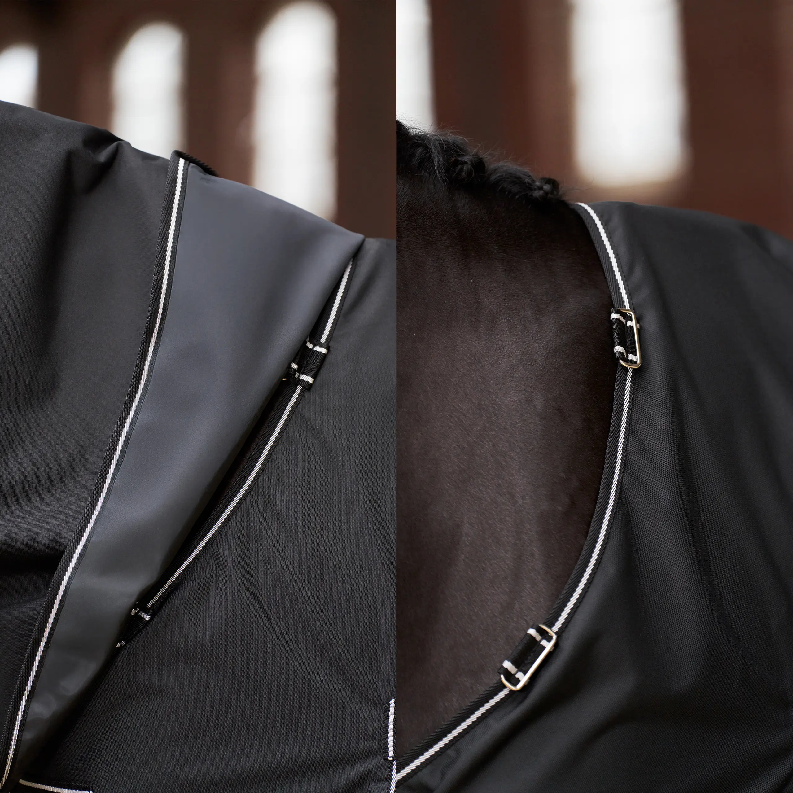 Outdoor blanket IRHBasic with detachable neck summer