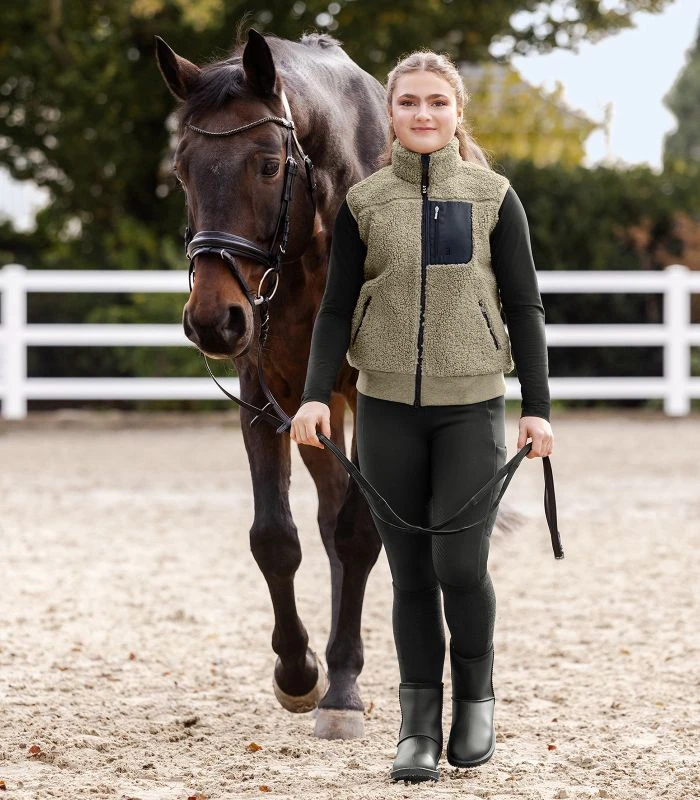 Teddy Fleece Weste ALMA, Teens