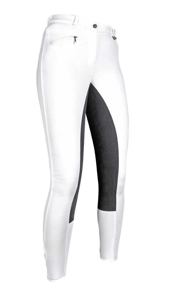 Damen Reithose -Basic Belmtex Grip- mit 3/4 Besatz