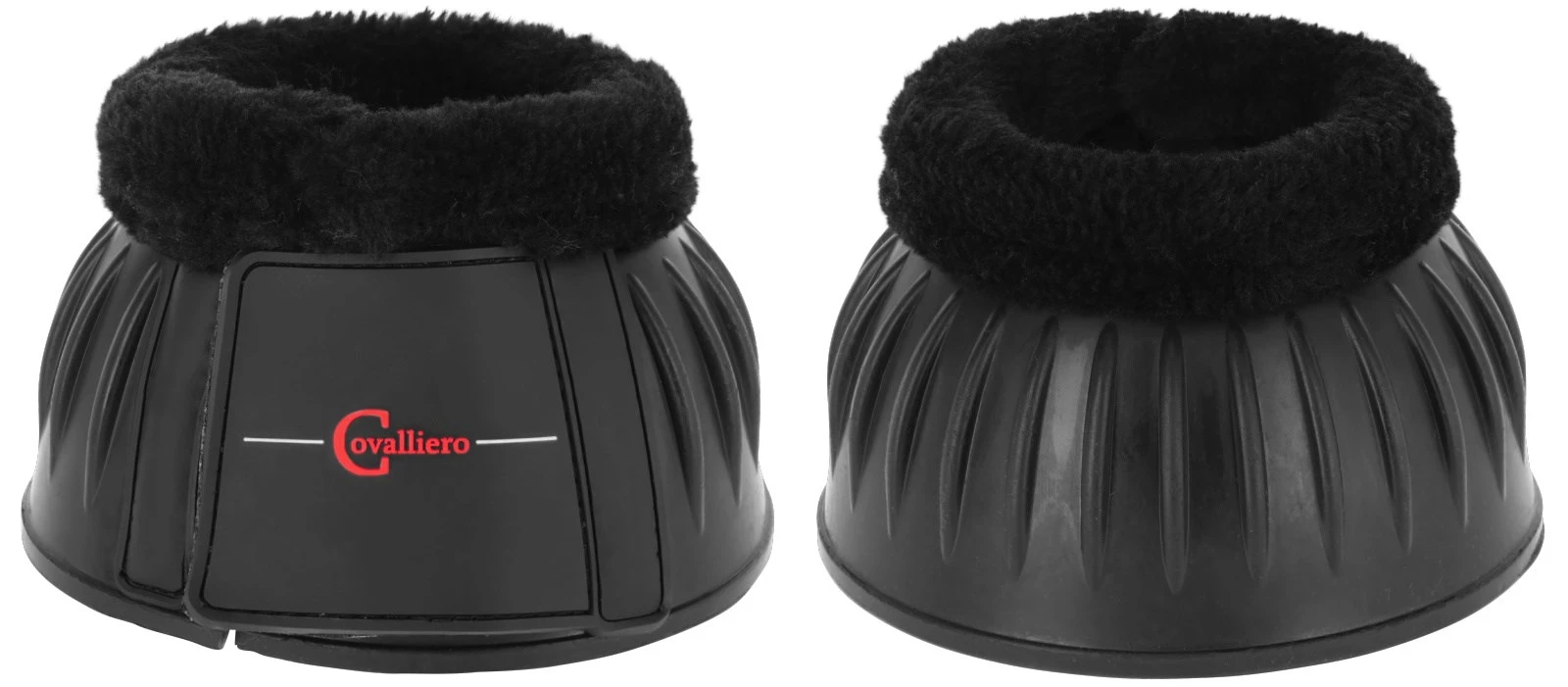 hoof boots RUBBER with teddy fleece