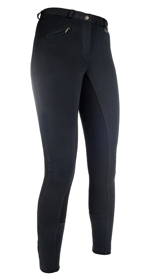 Damen Reithose -Basic Belmtex Grip- mit 3/4 Besatz