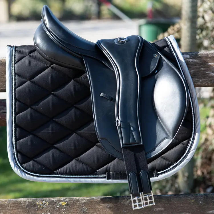 Saddle Girth TURIN-LONG D, elastic