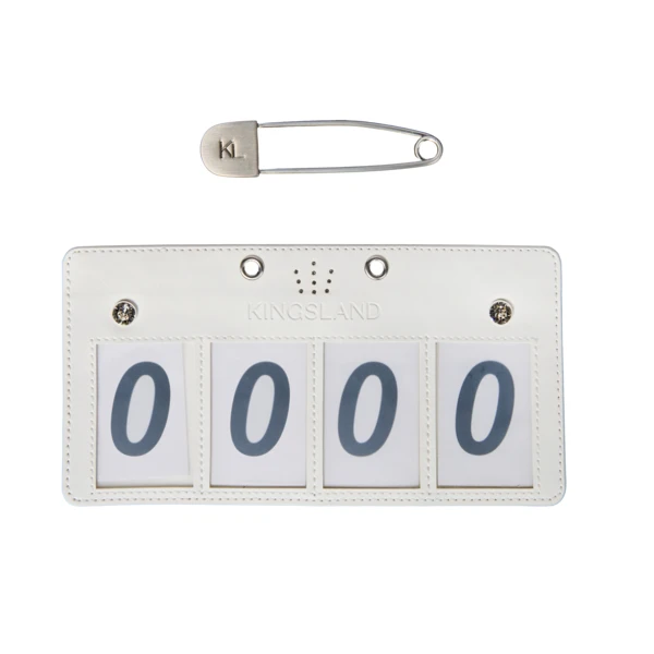 Show Number Plate W. 4 Numbers KLMaddie 1-pack summer 2026