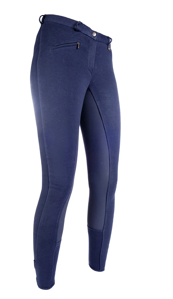 Damen Reithose -Basic Belmtex Grip- mit 3/4 Besatz