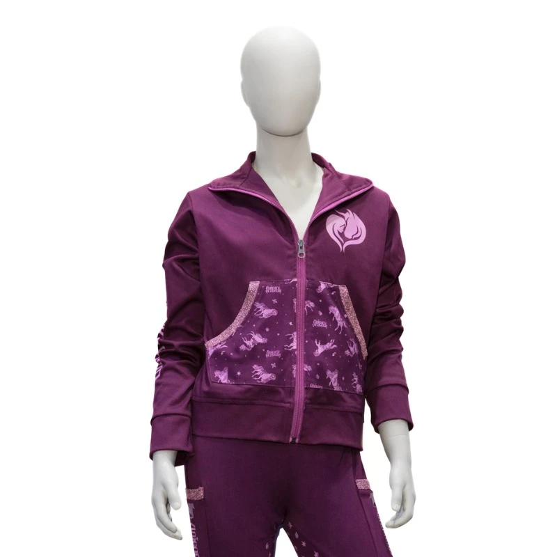 Jacke "Unicorn Academy" Glitzer