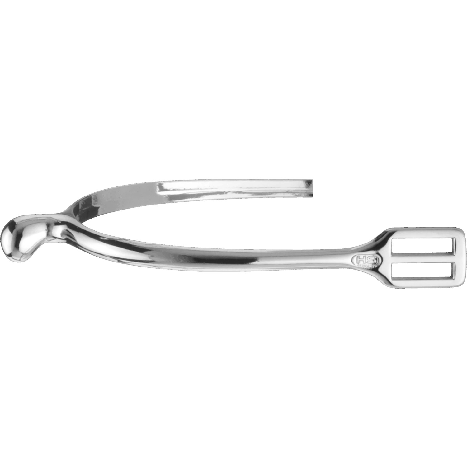 Spurs for children - Neverrust chrome plated, 15 mm ball-shaped