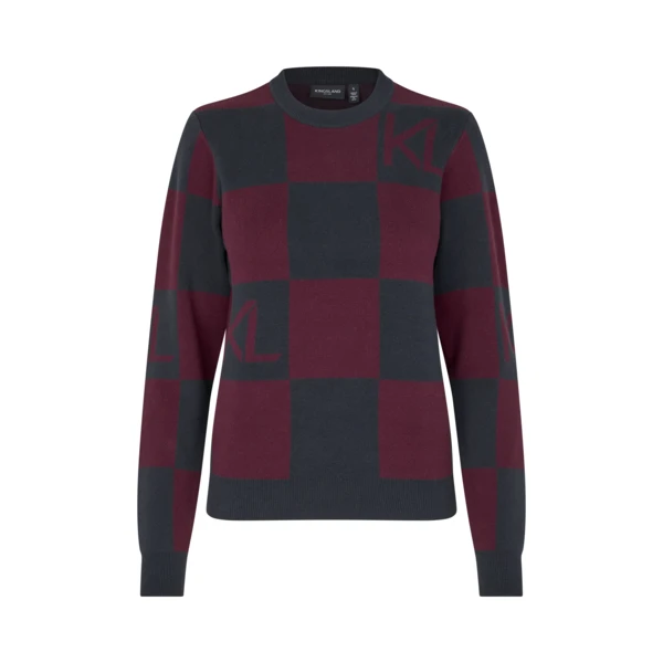 Ladies knitted pullover KLMelanie Winter 2025