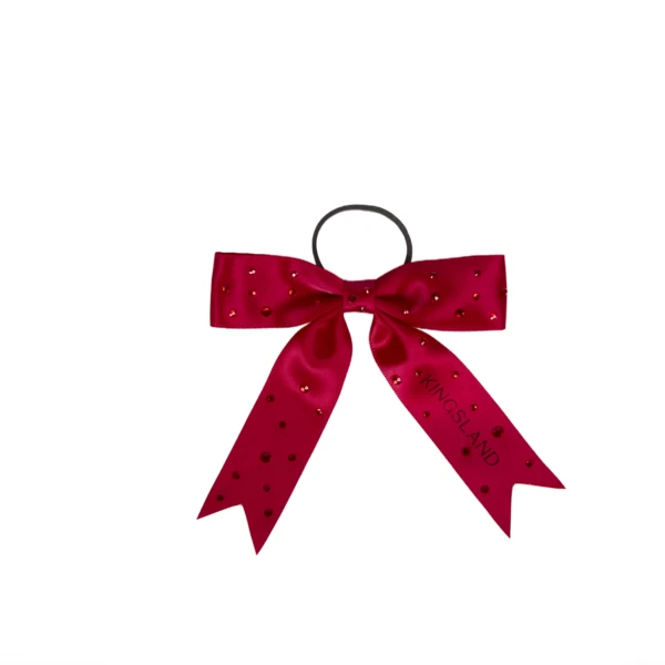 KLMonroe Rote Schleife mit Swarovski® Steinchen