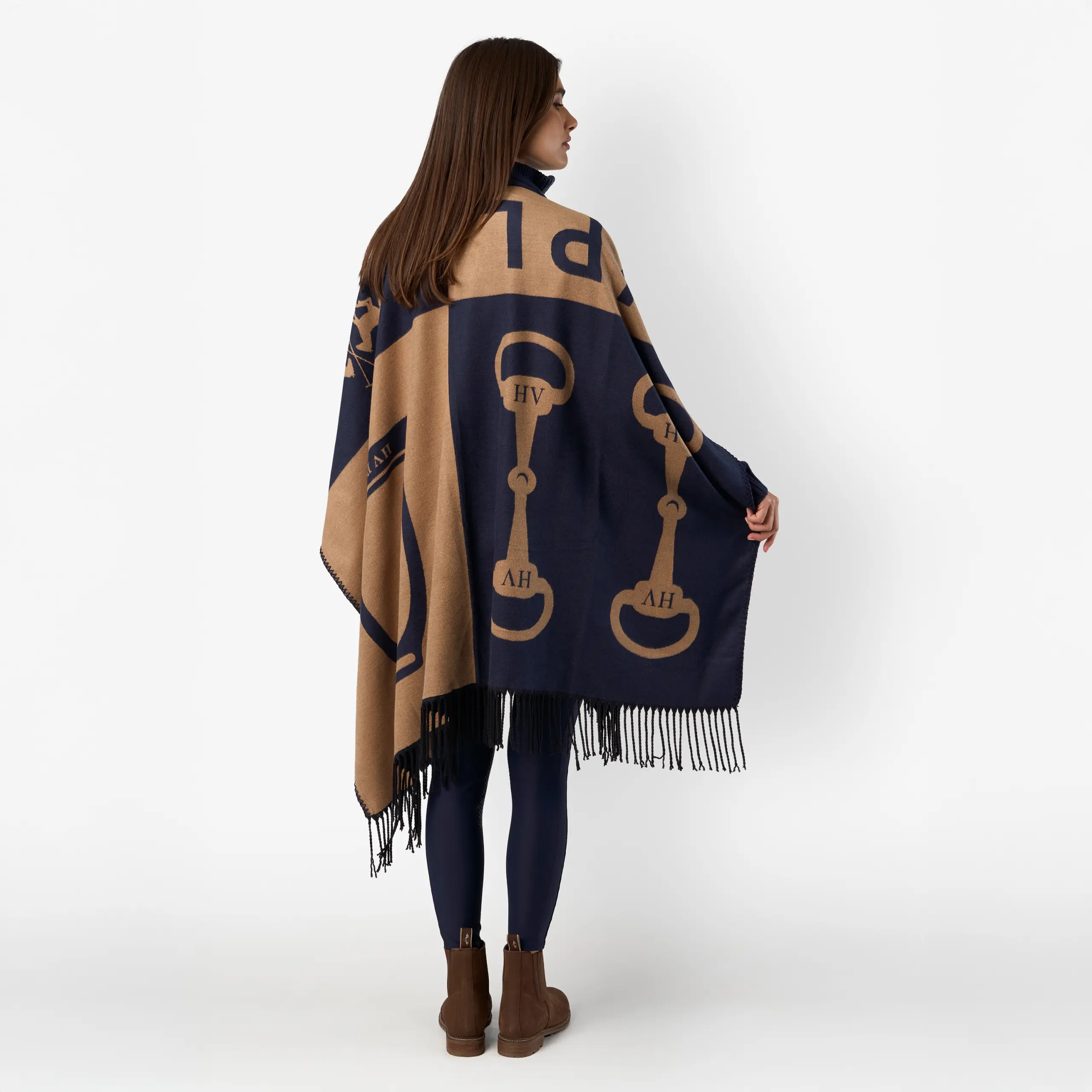 Damen Poncho HVPNanda