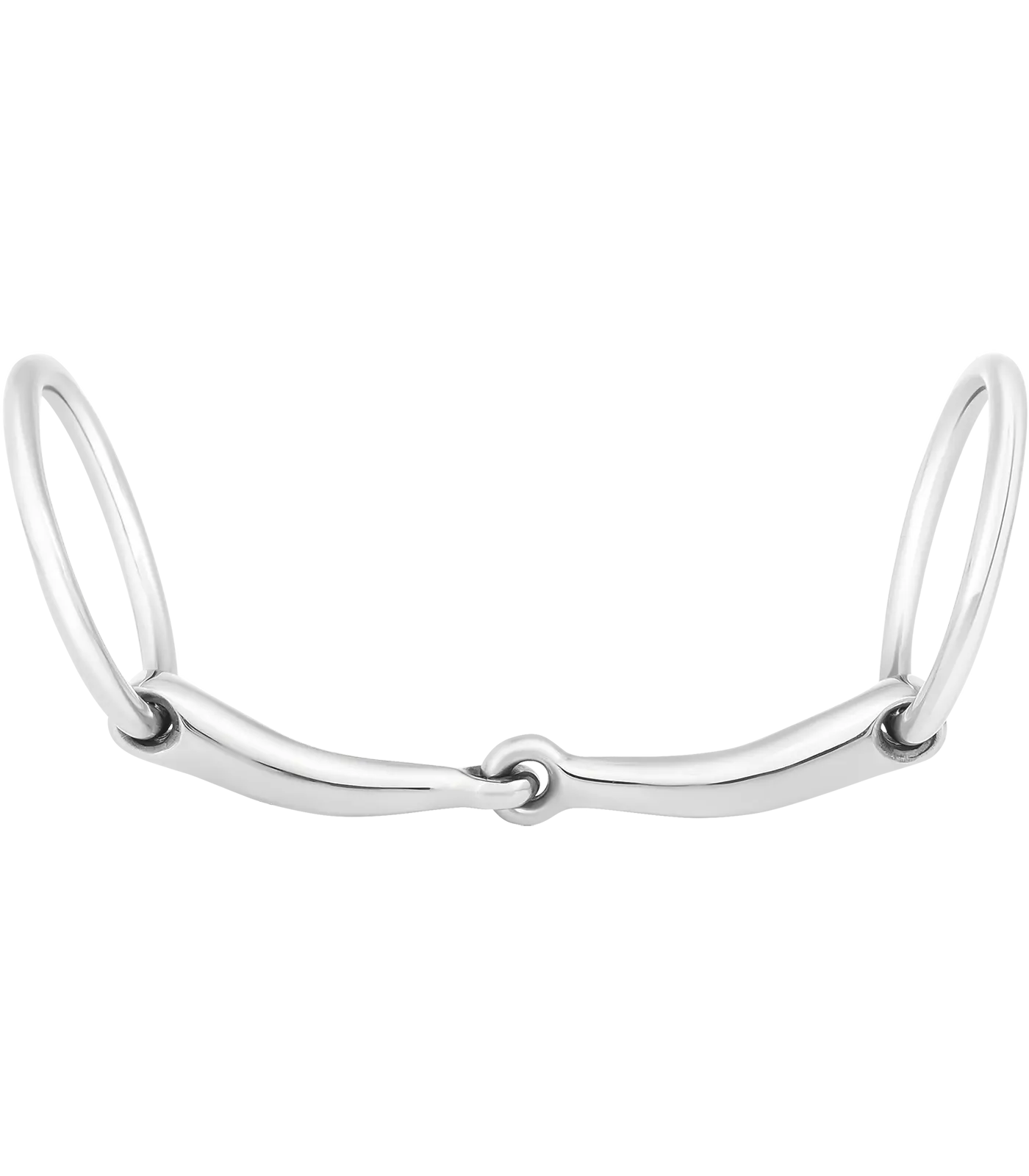Pony Snaffle bit, single jointed