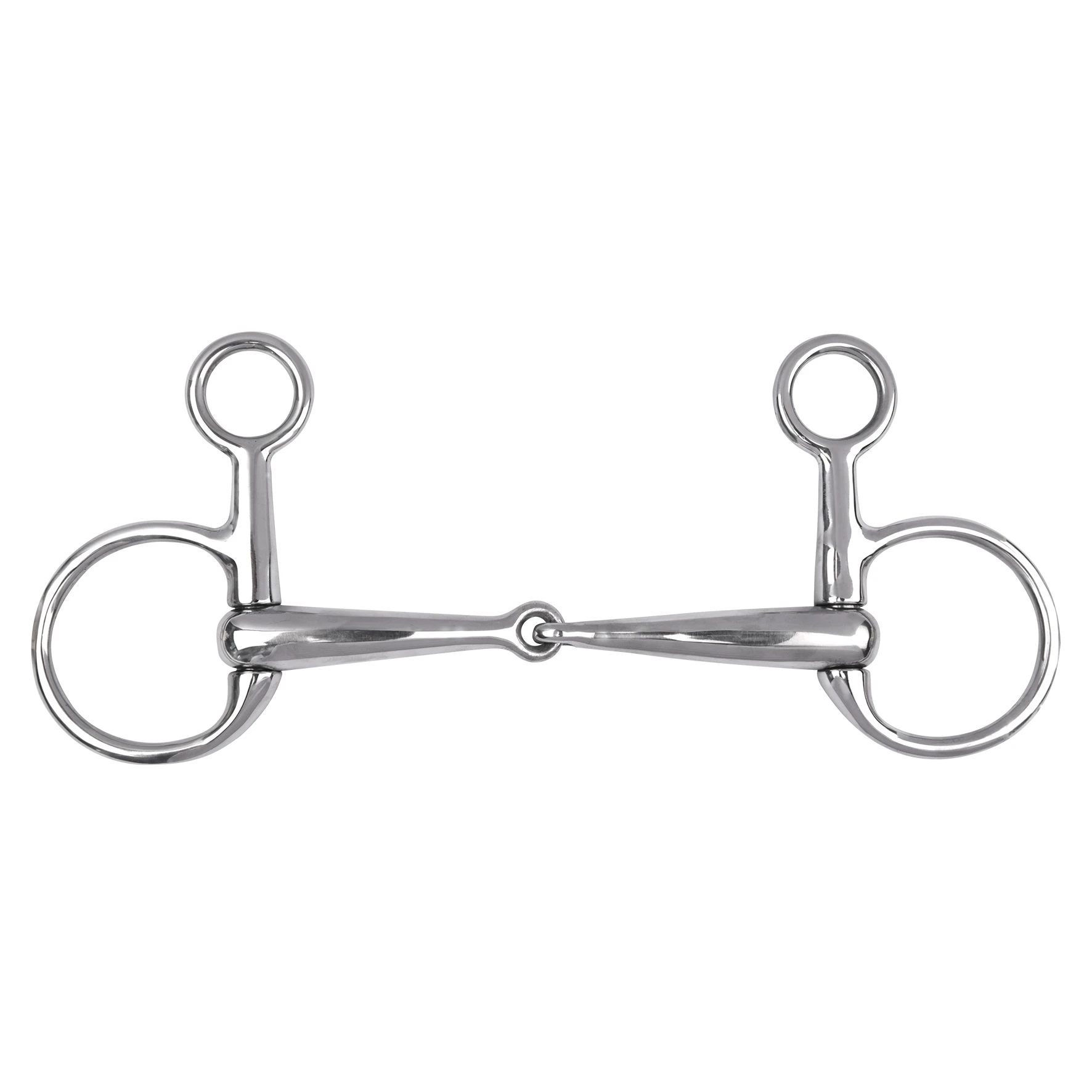 Baucher Gebiss, einfach gebrochen