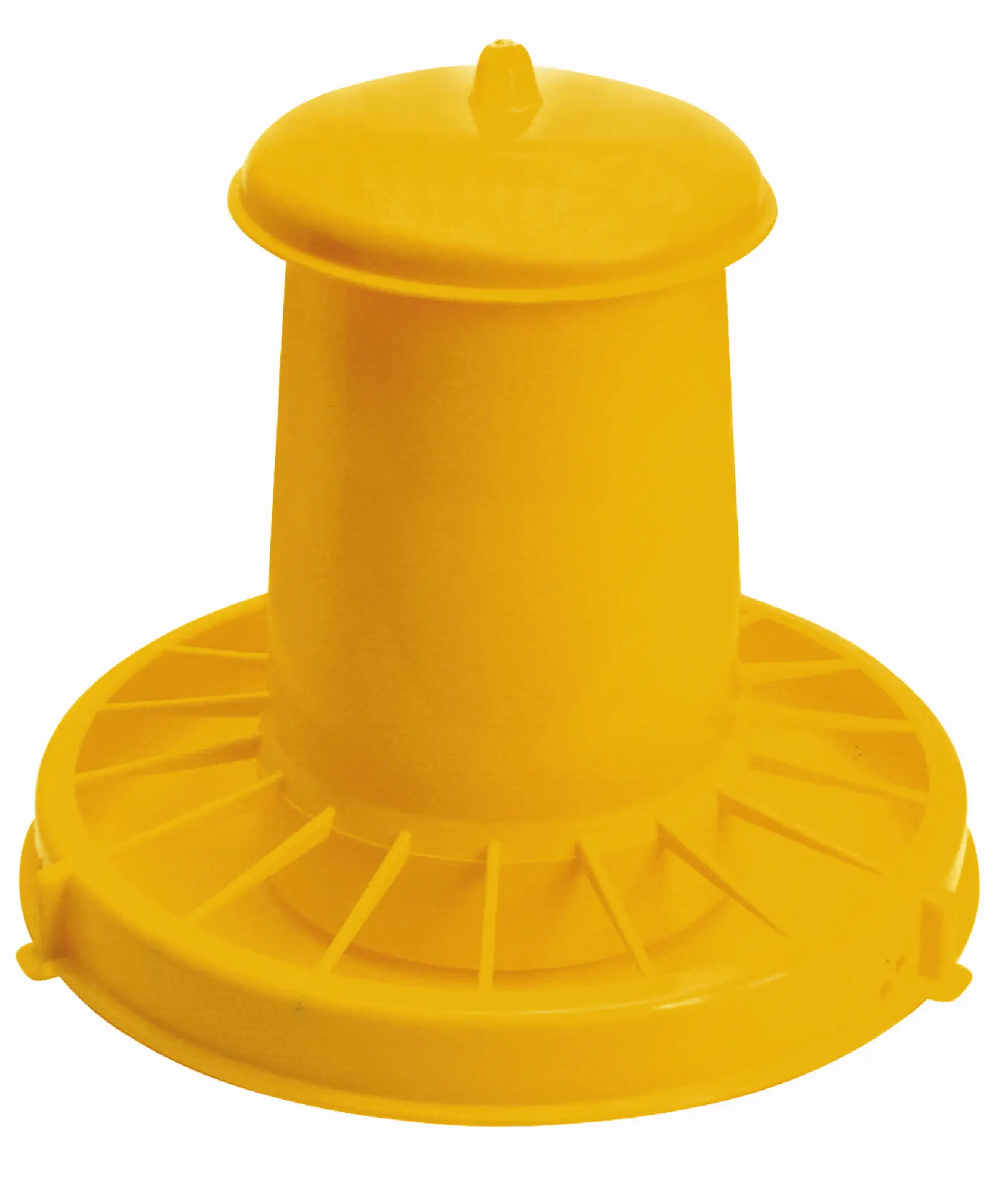 Feeder for poultry, plastic 10,5 litre / 7 kg